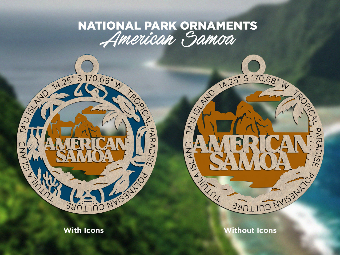 American Samoa National Park Ornament