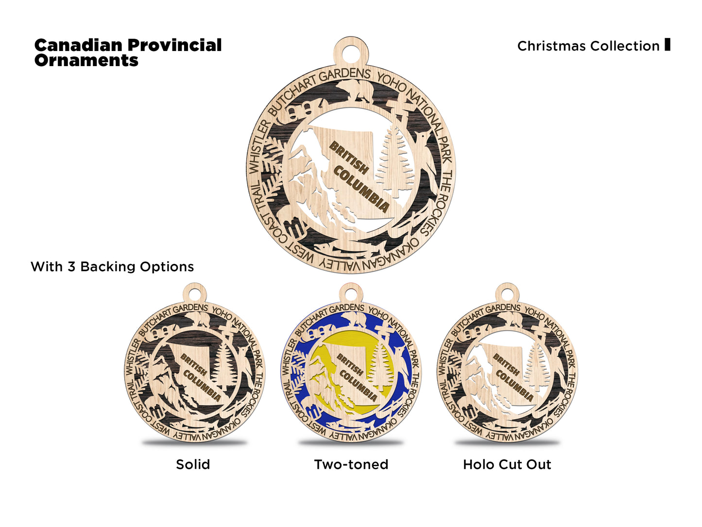 British Columbia Ornament