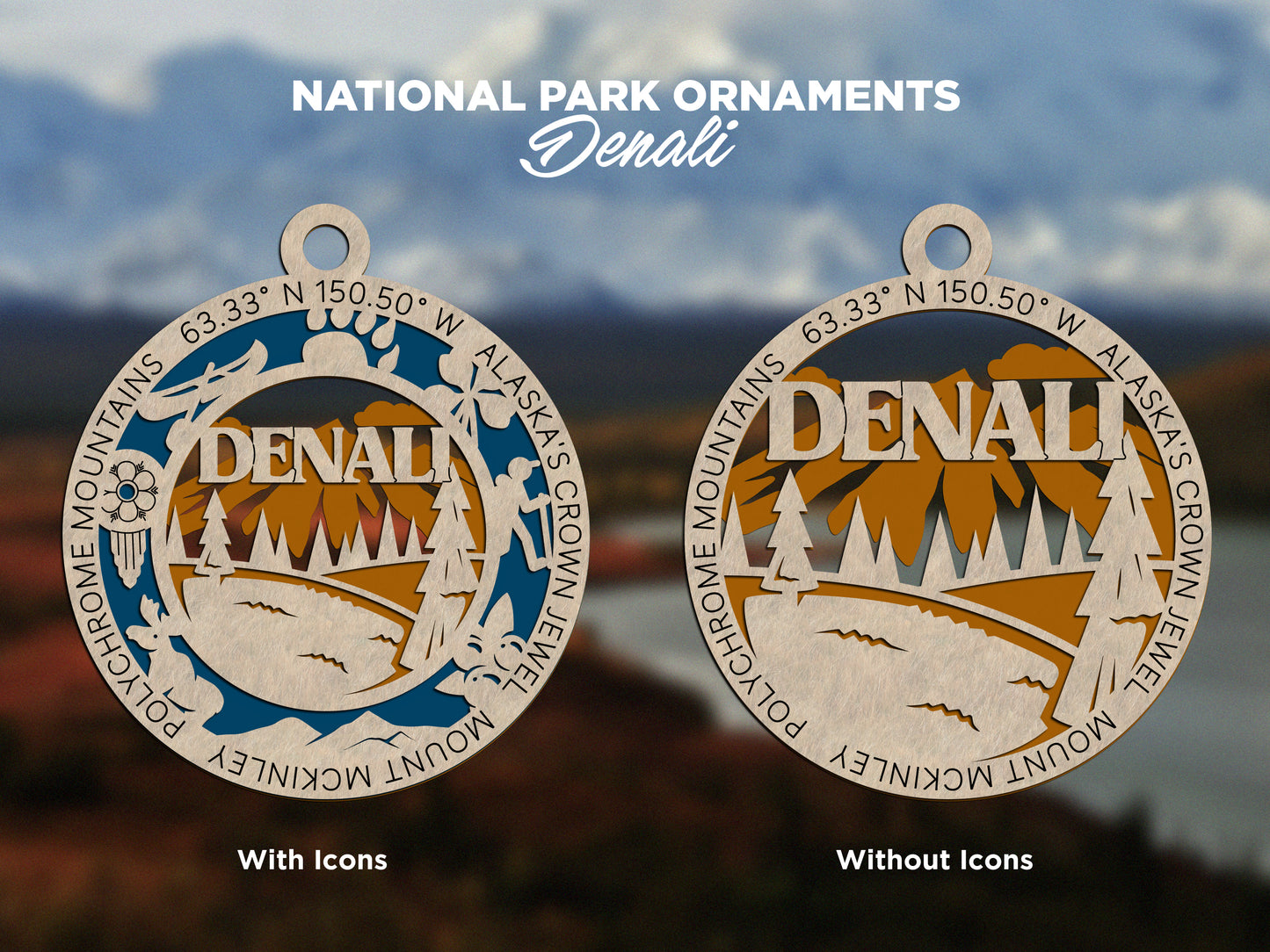Denali National Park Ornament