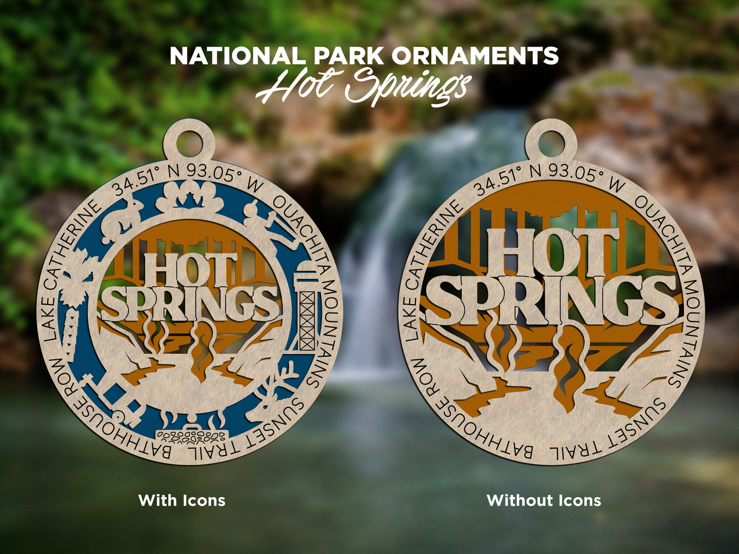 Hot Springs National Park Ornament