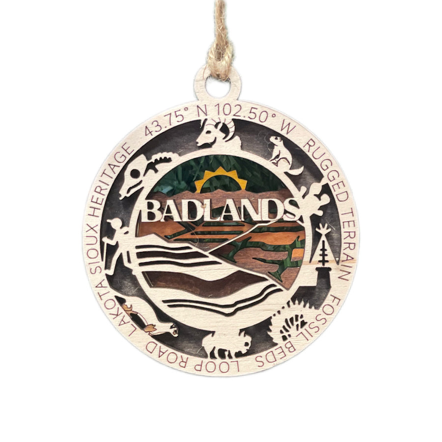 Badlands National Park Ornaments (NP Retail Store)