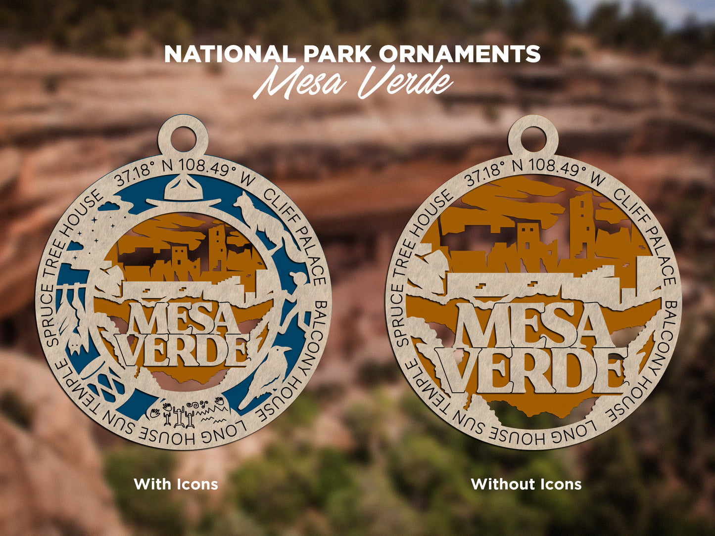 Mesa Verde National Park Ornament