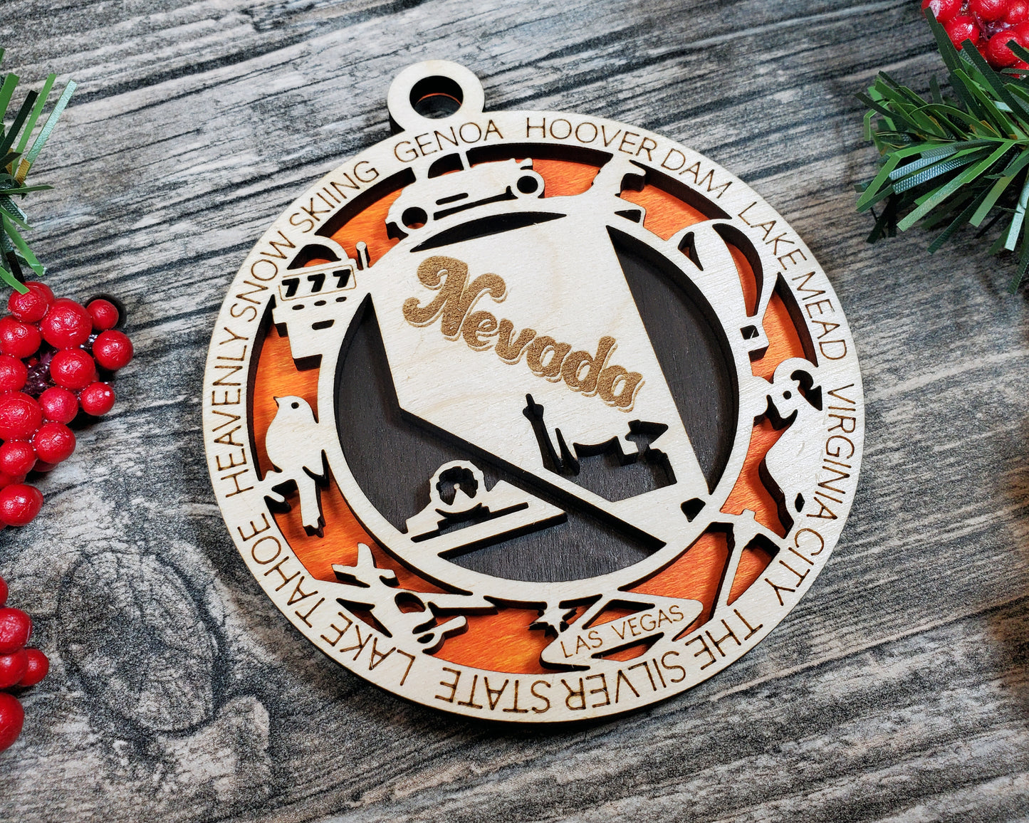 Nevada Ornament
