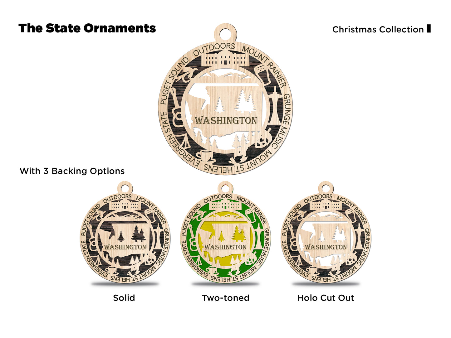 Washington Ornament