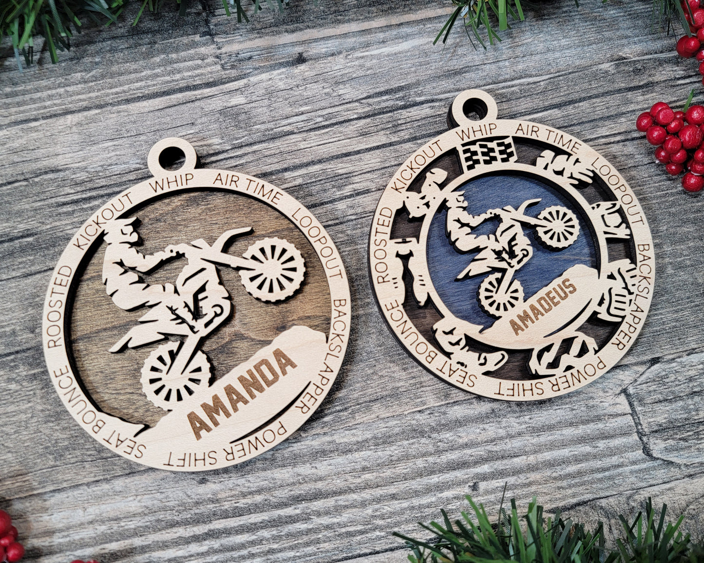 Motocross Ornament