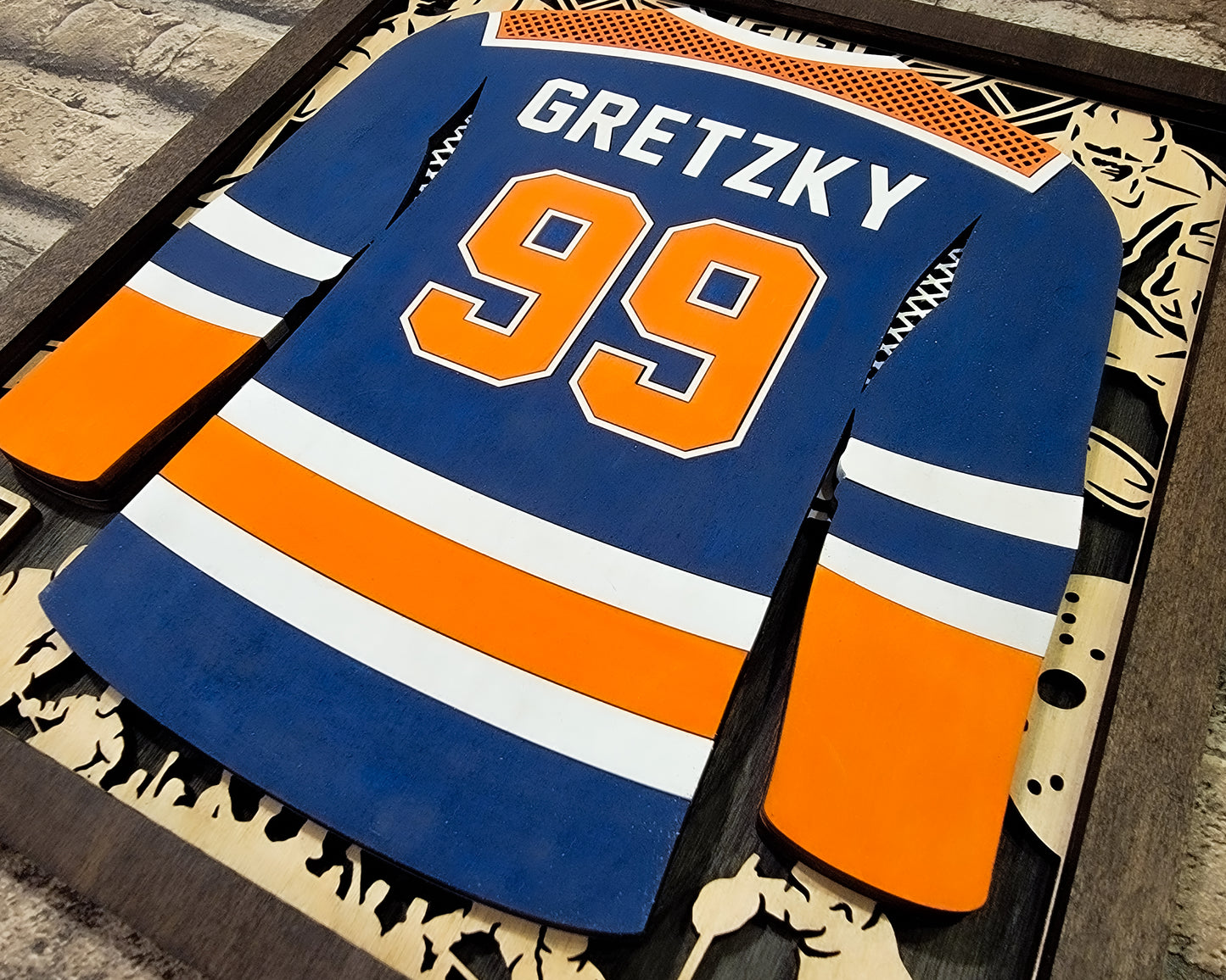 Hockey Jersey Plaque