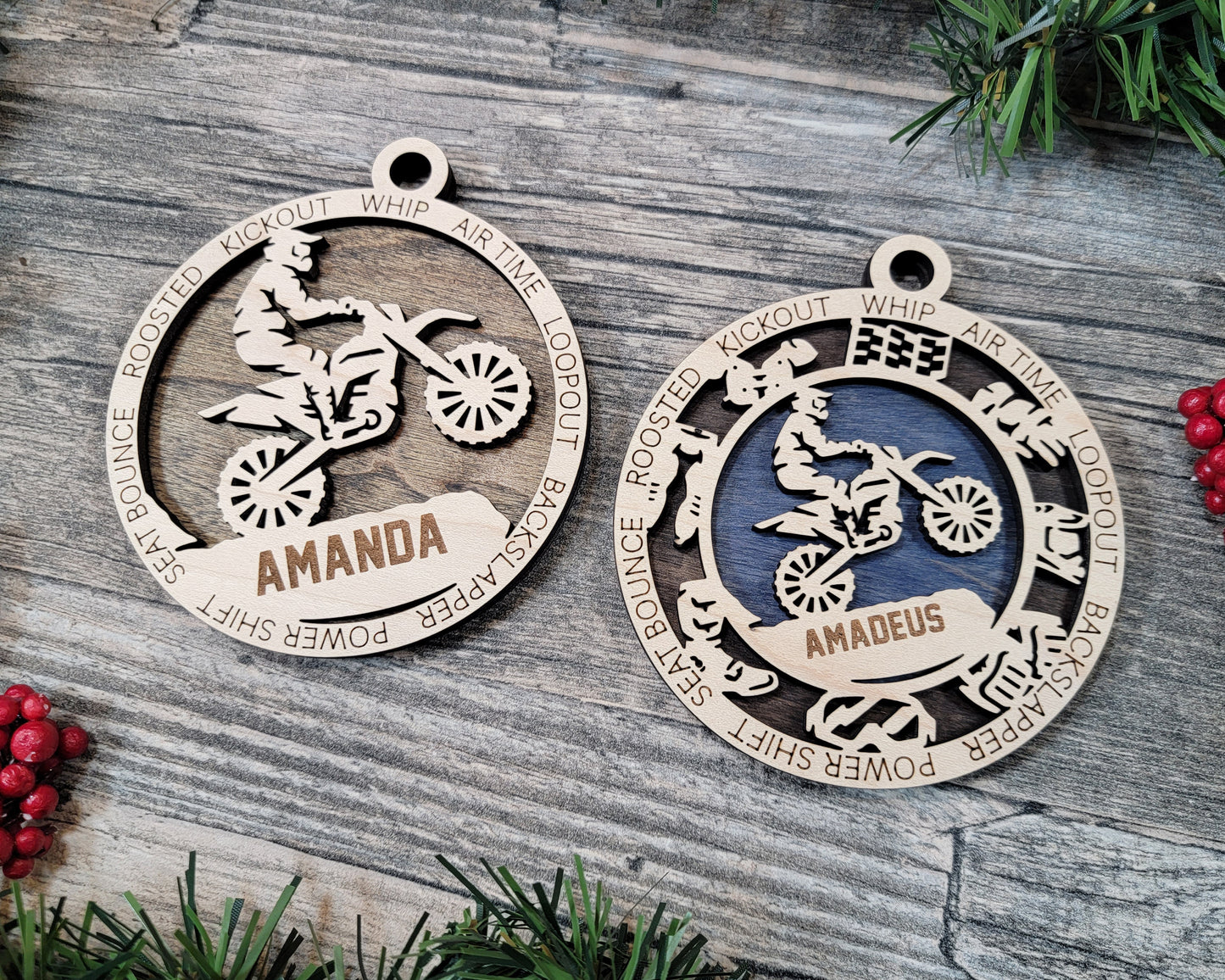 Motocross Ornament