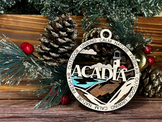 Acadia National Park Ornament