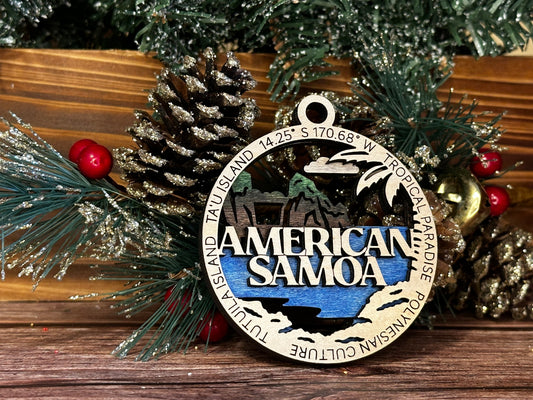 American Samoa National Park Ornament