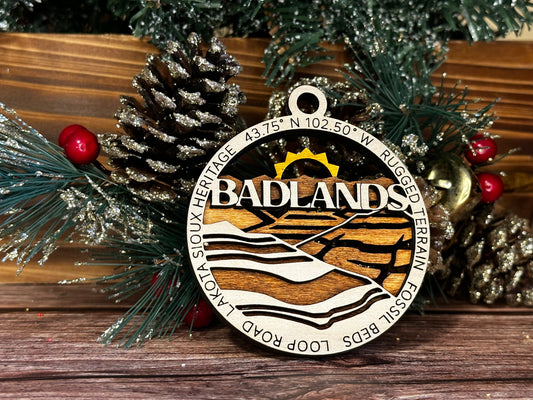 Badlands National Park Ornament