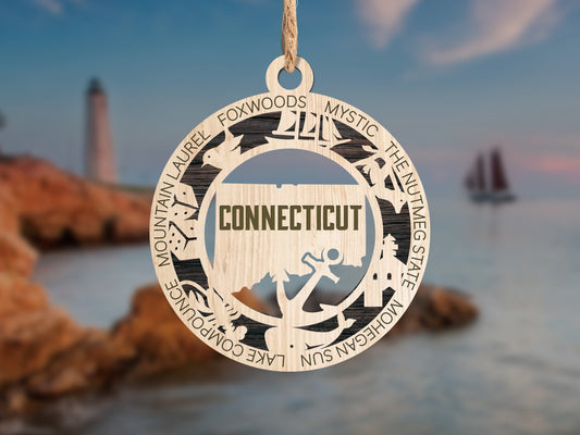 Connecticut Ornament