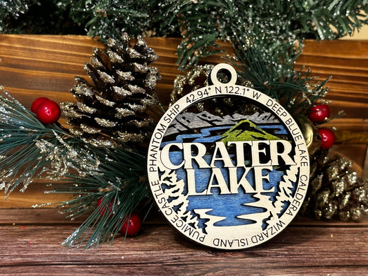 Crater Lake National Park Ornament