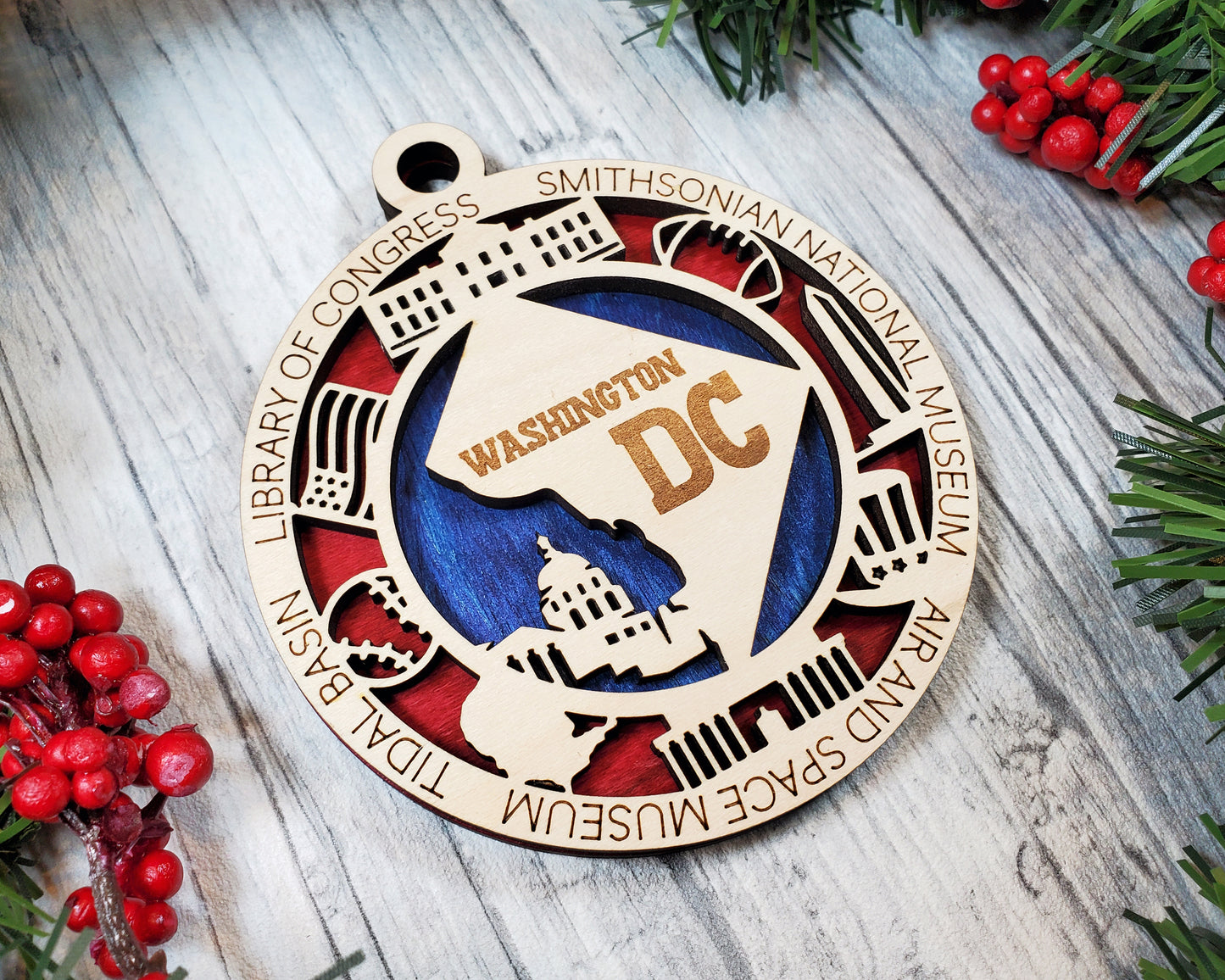 Washington DC Ornament