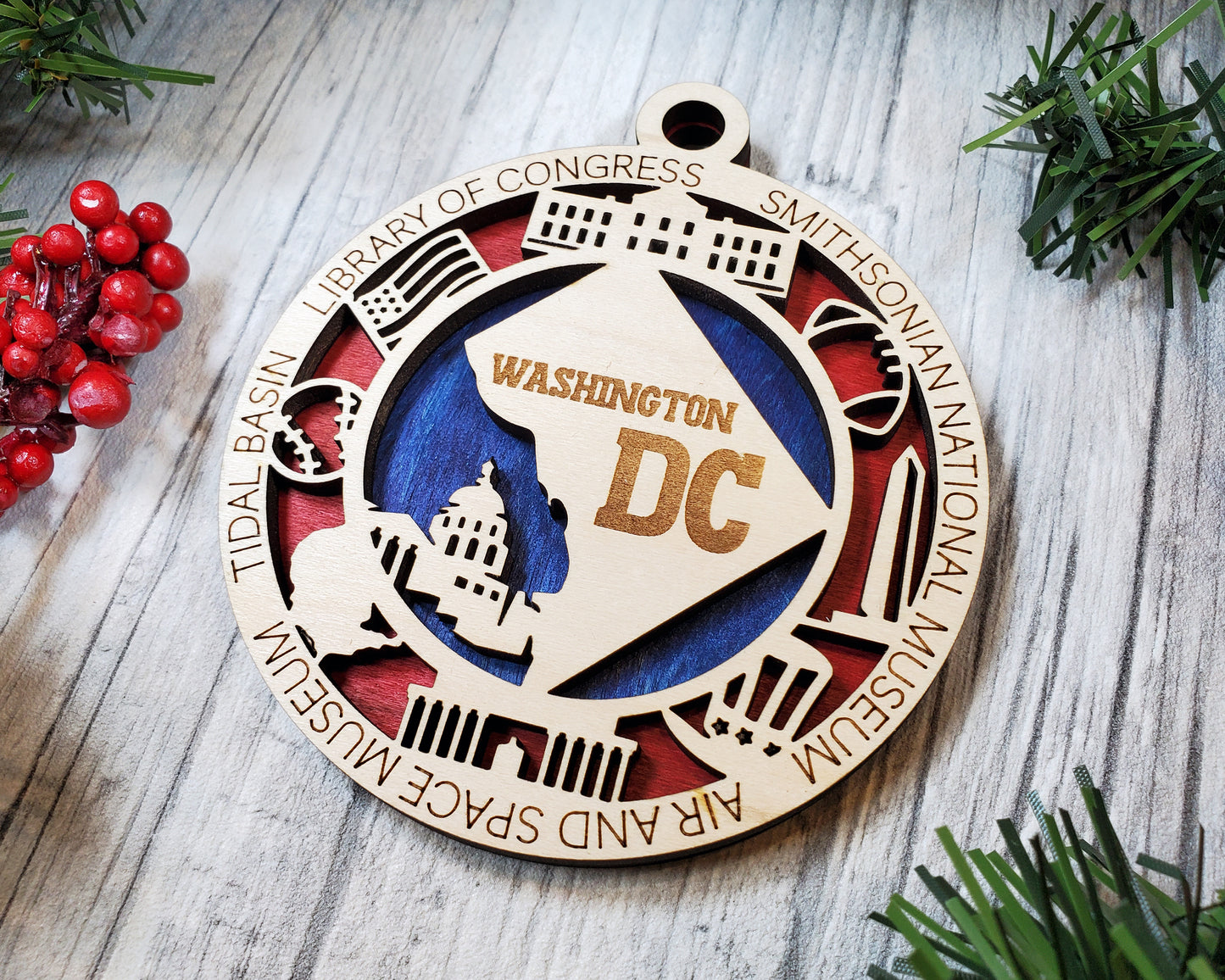 Washington DC Ornament