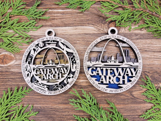 Gateway Arch National Park Ornament