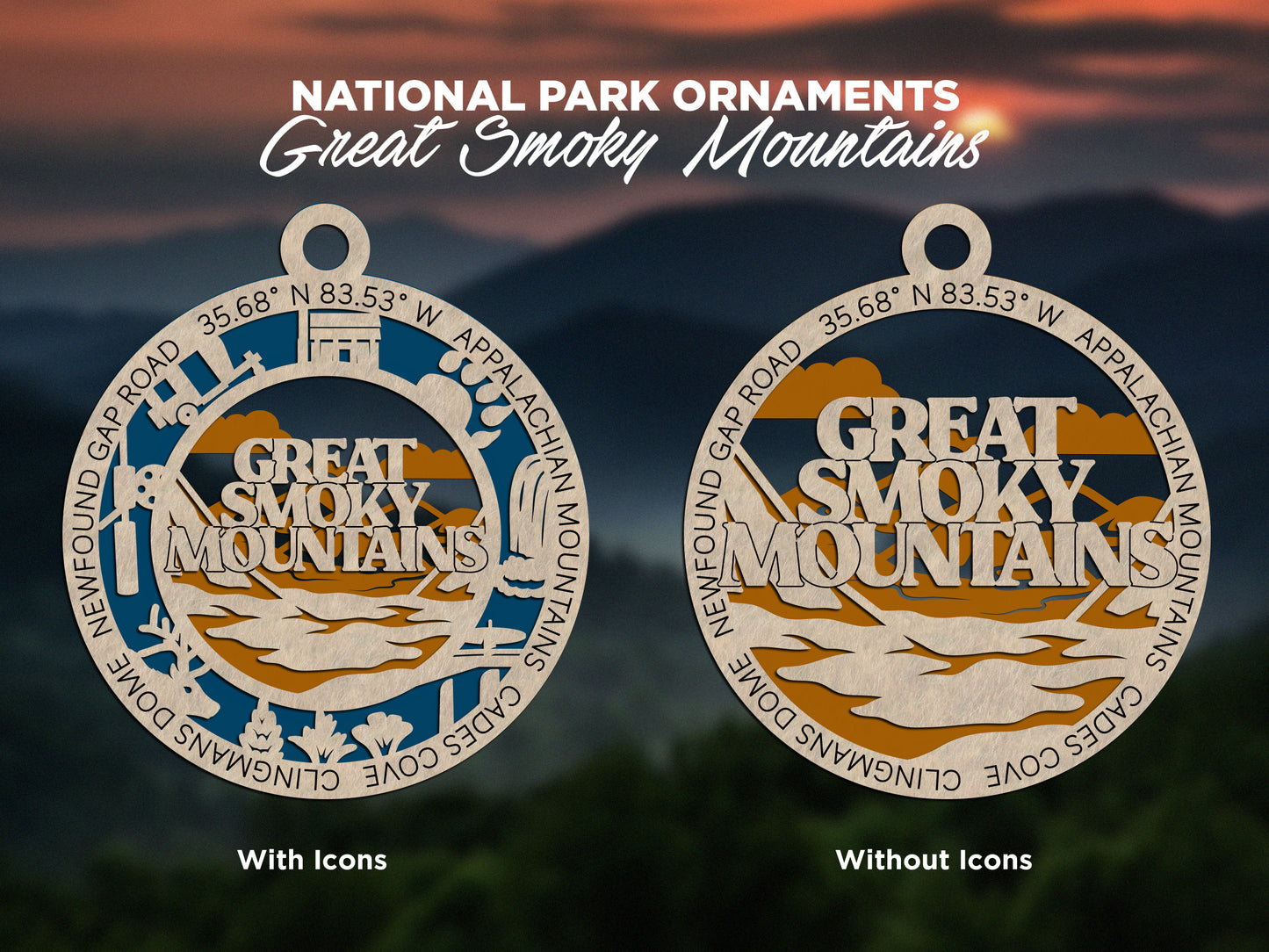 Great Smoky Mountains National Park Ornament