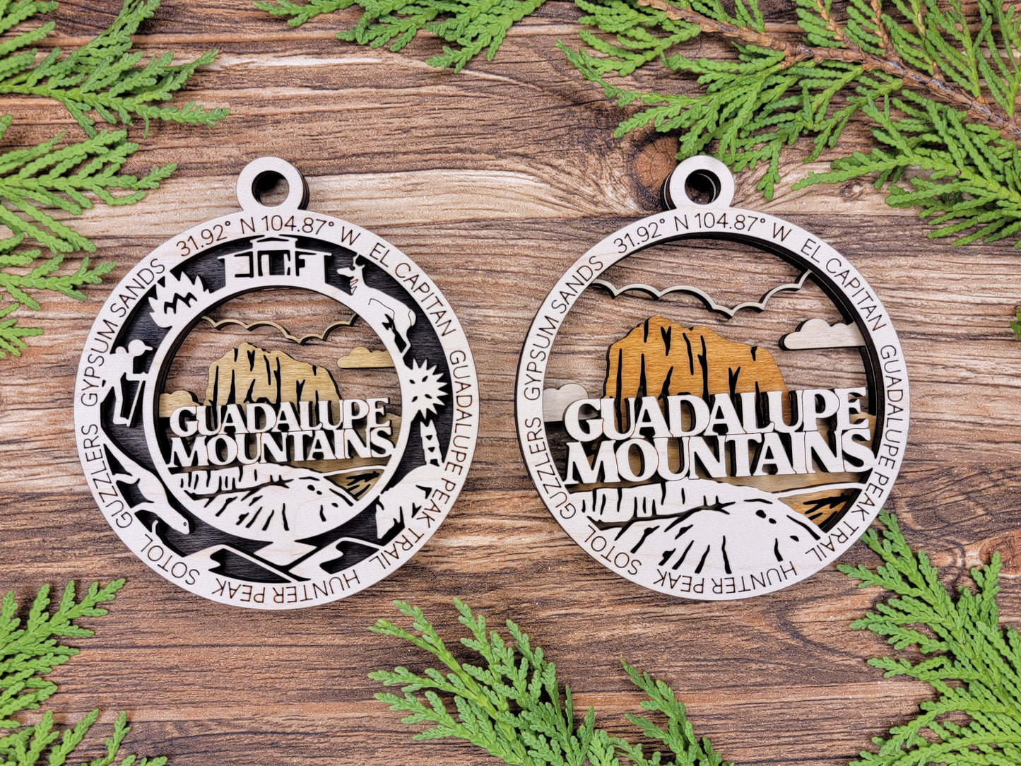 Guadalupe Mountains National Park Ornament