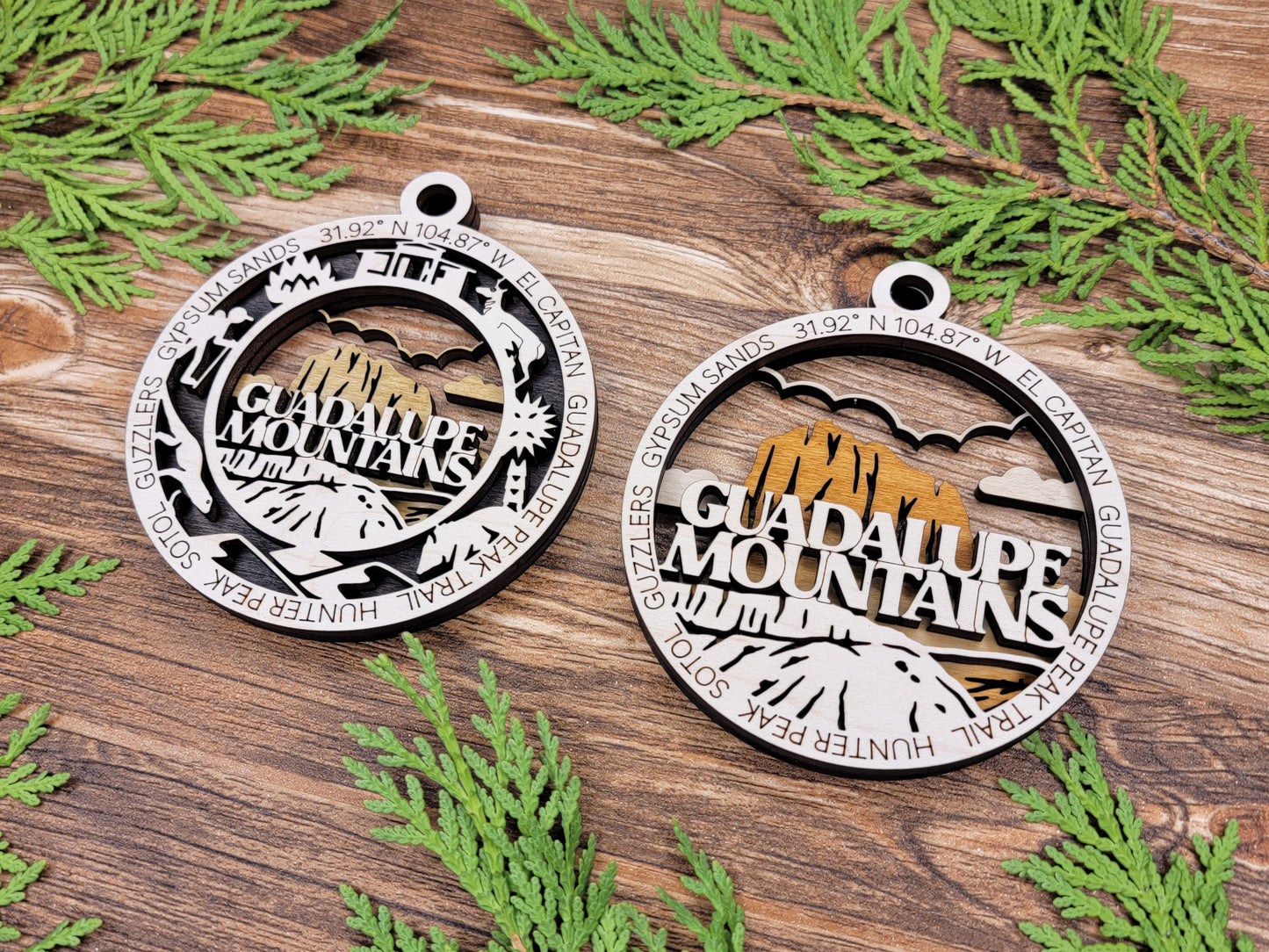 Guadalupe Mountains National Park Ornament