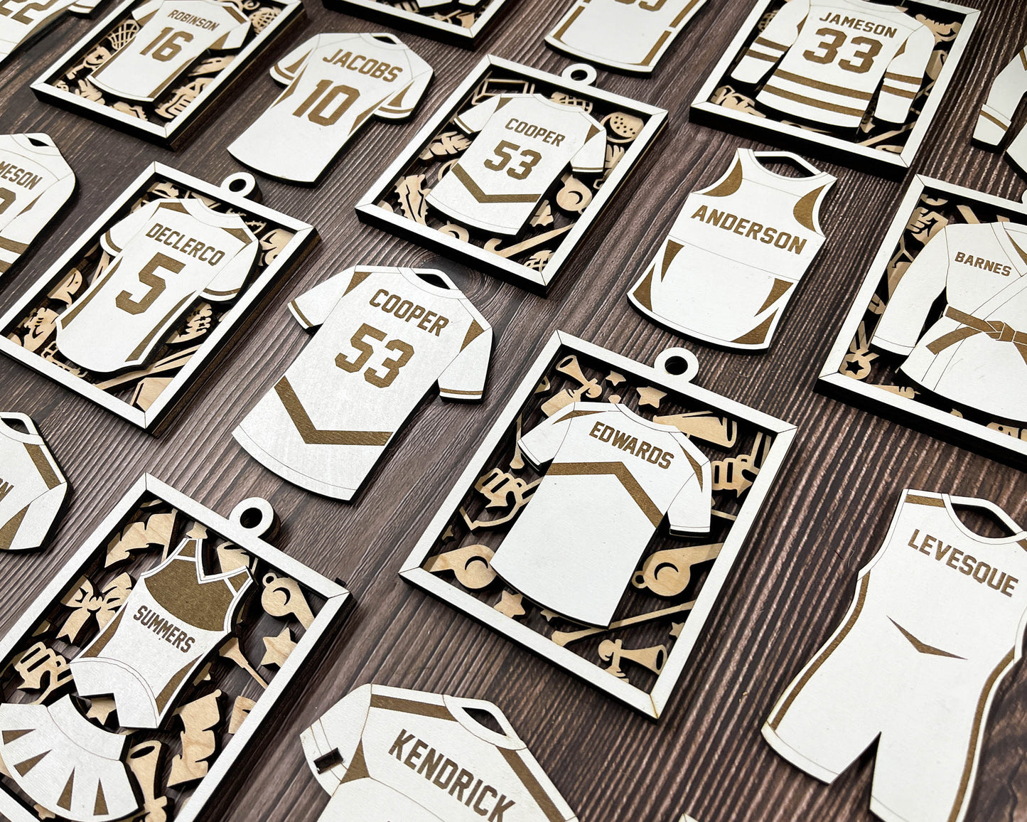 Marching Band Jersey Ornaments