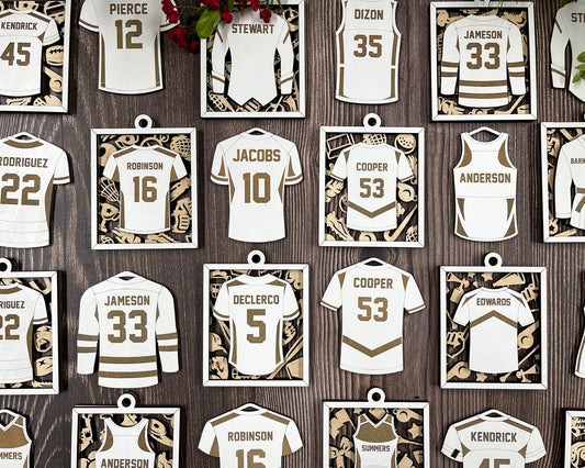 Jersey Ornaments