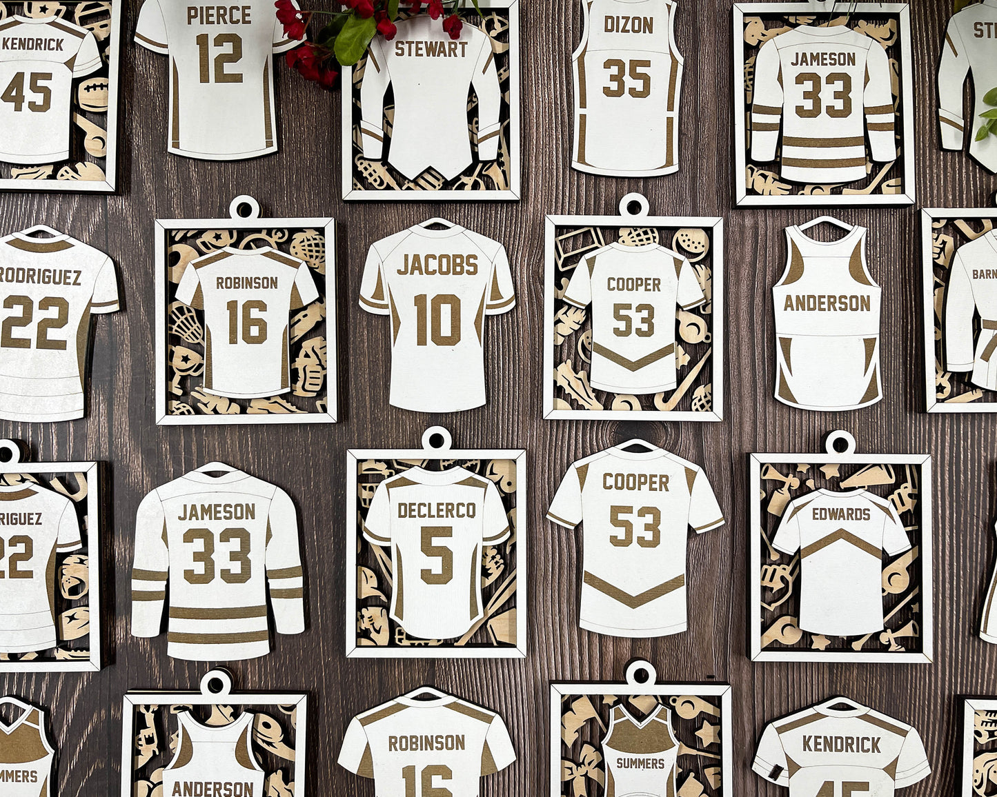 Marching Band Jersey Ornaments