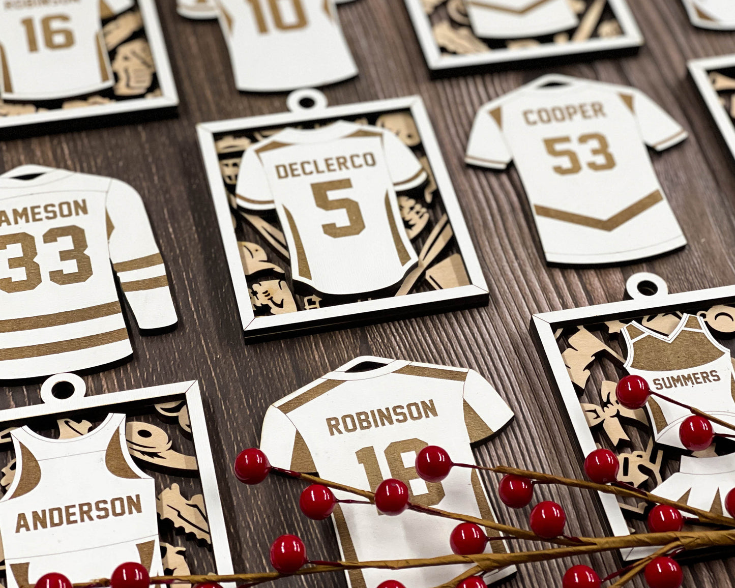 Marching Band Jersey Ornaments