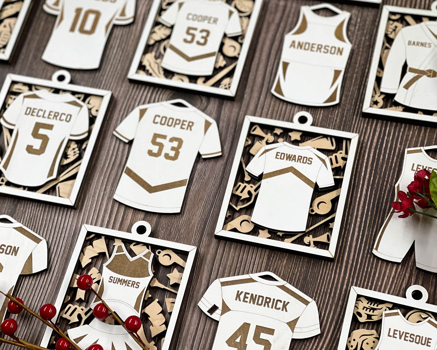 Marching Band Jersey Ornaments