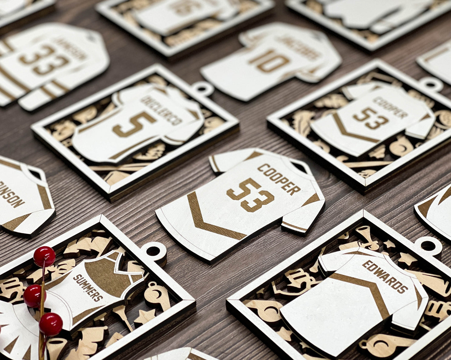 Marching Band Jersey Ornaments