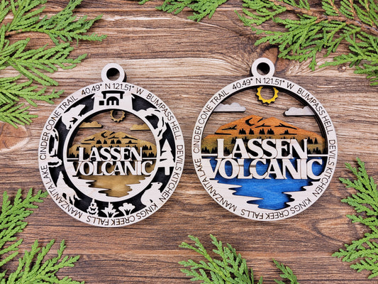 Lassen Volcanic National Park Ornament