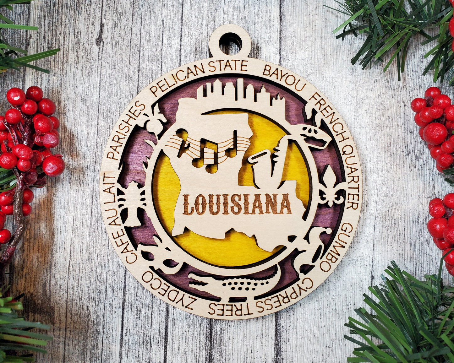 Louisiana Ornament