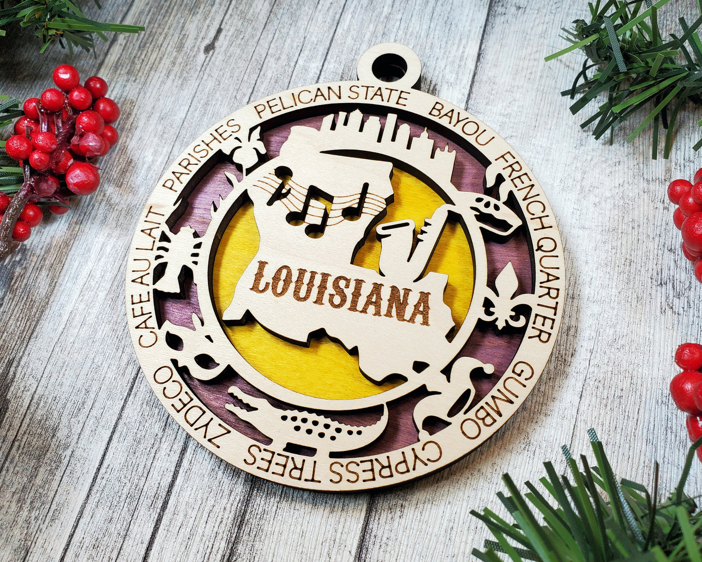 Louisiana Ornament