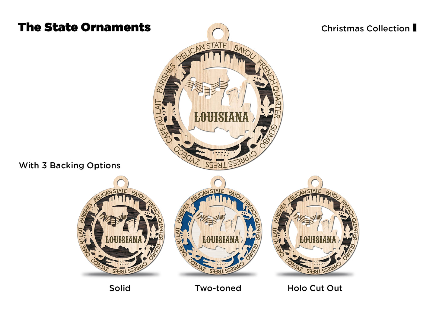 Louisiana Ornament