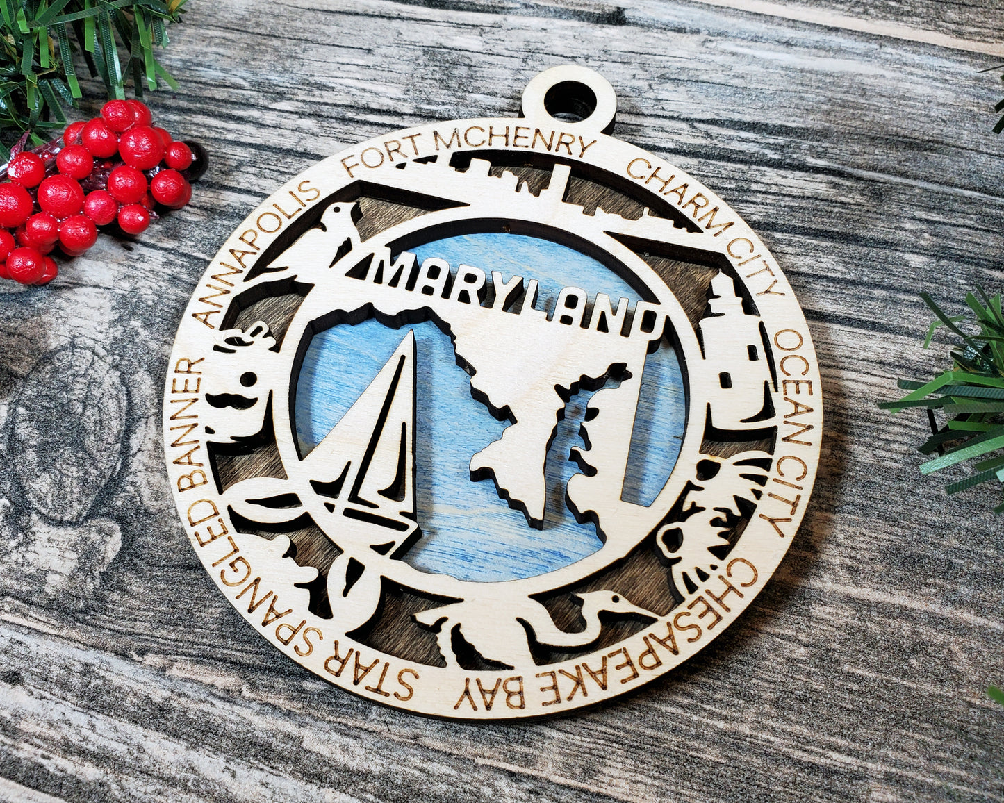 Maryland Ornament