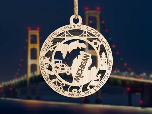 Michigan Ornament