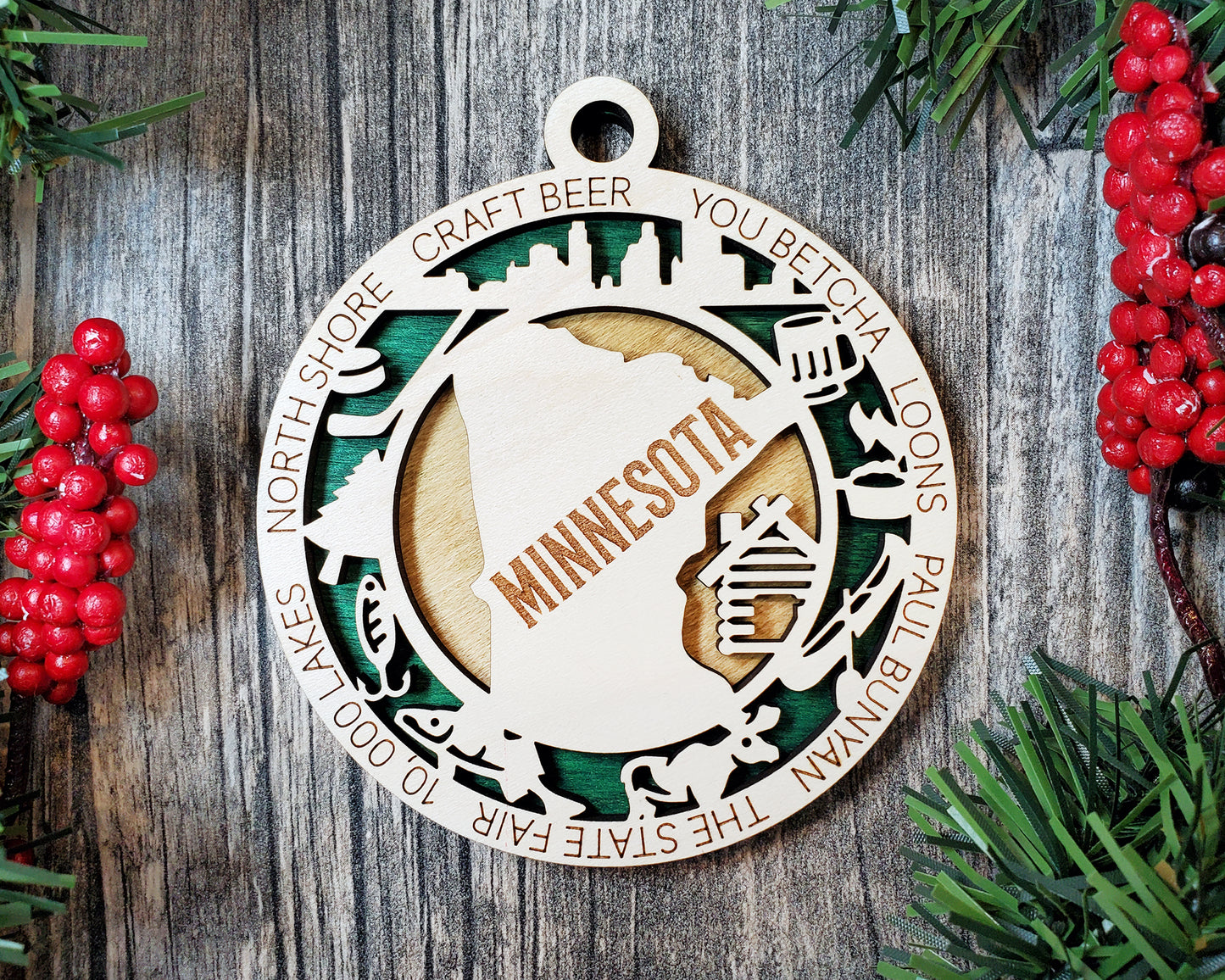 Minnesota Ornament