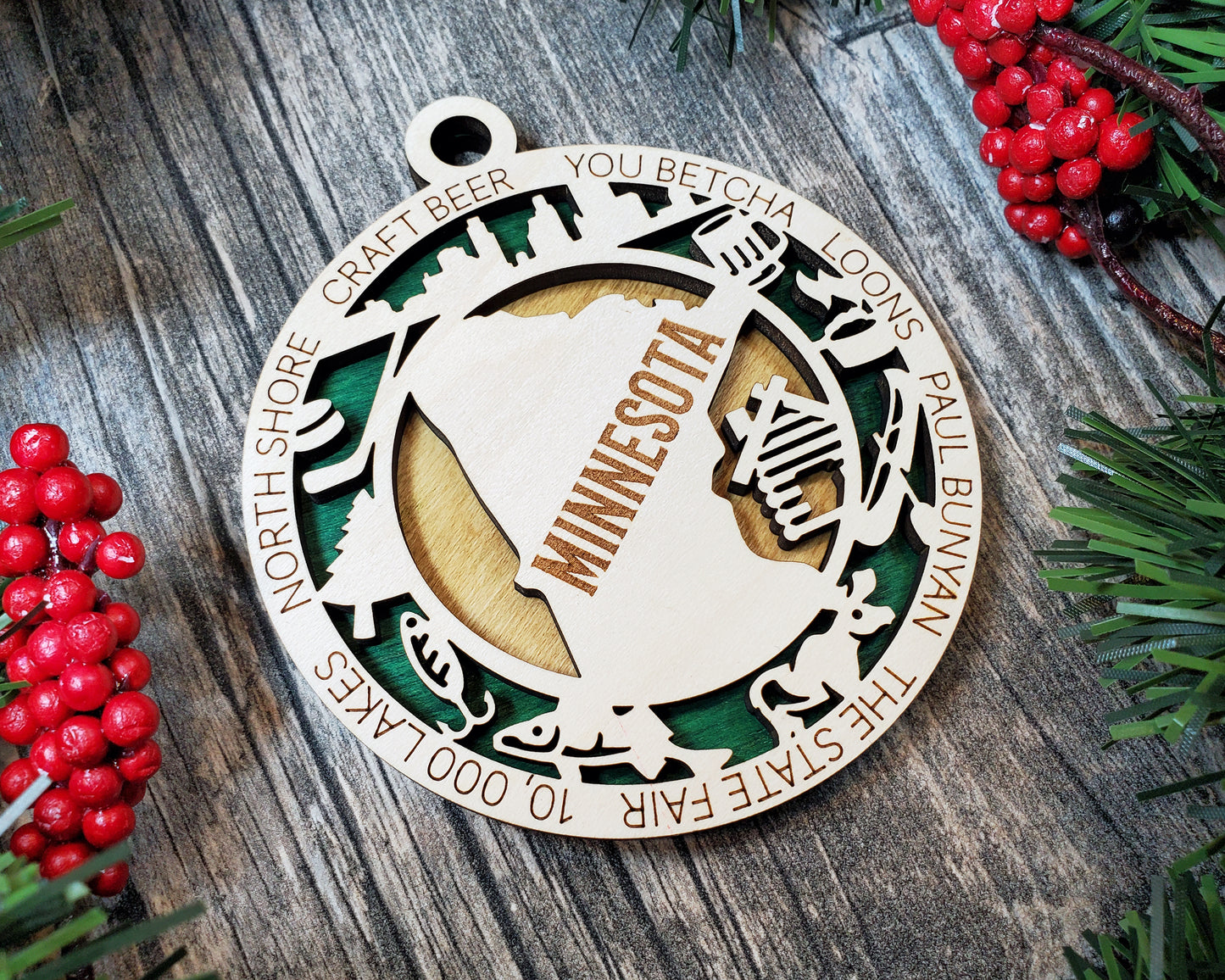 Minnesota Ornament