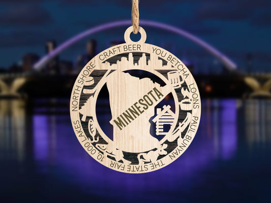 Minnesota Ornament