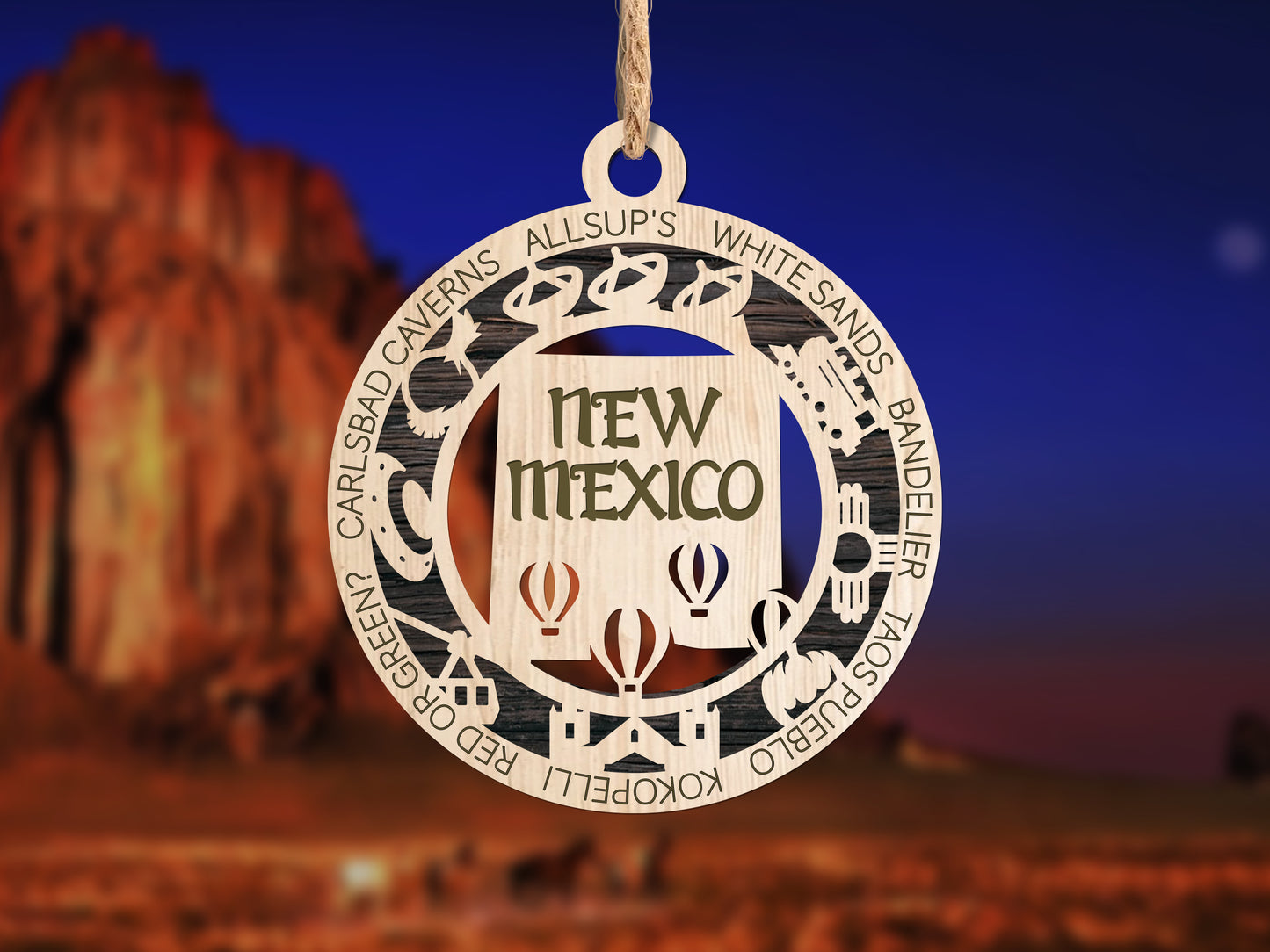 New Mexico Ornament