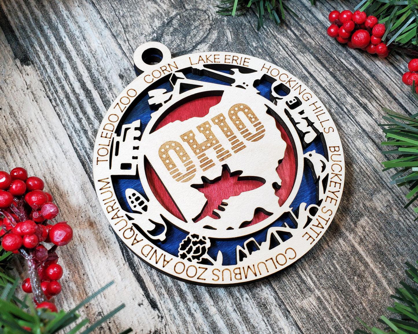 Ohio Ornament