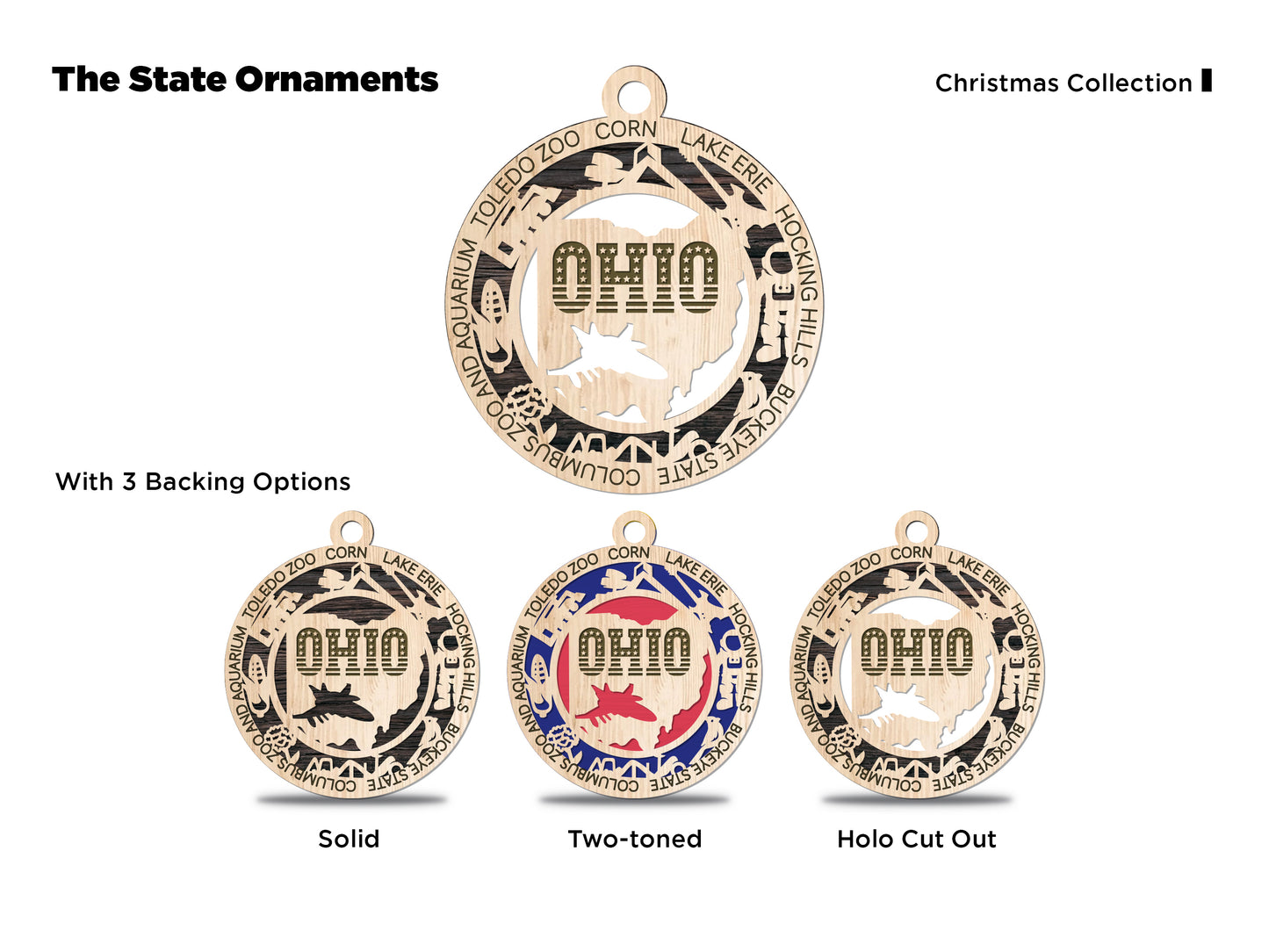 Ohio Ornament