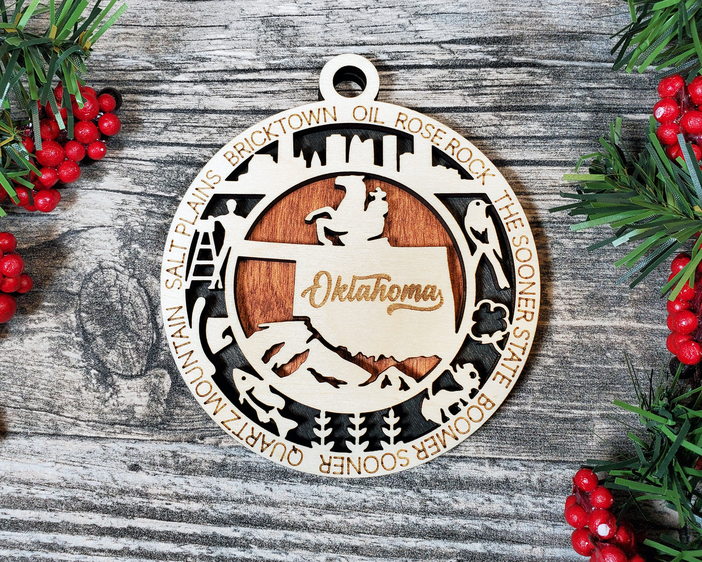 Oklahoma Ornament