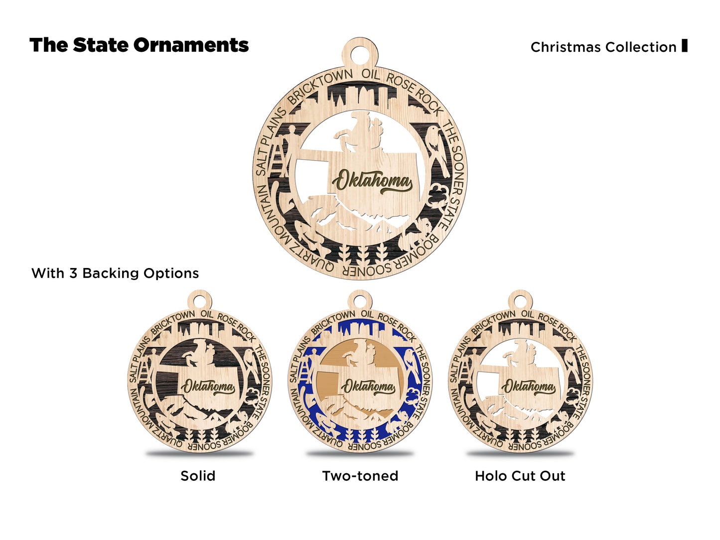 Oklahoma Ornament