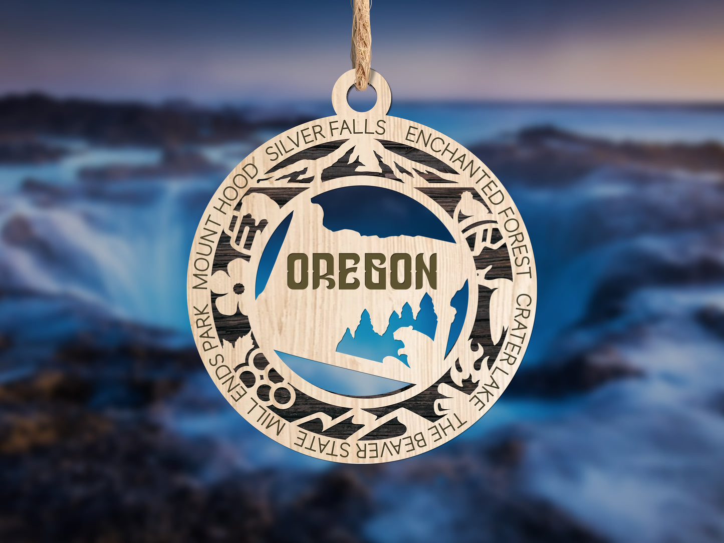 Oregon Ornament