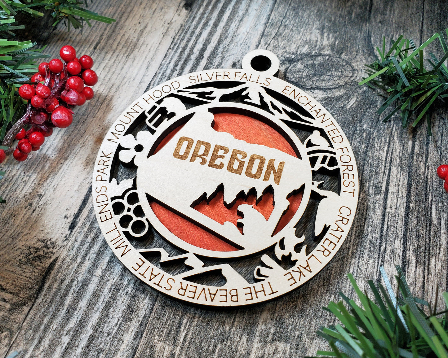 Oregon Ornament