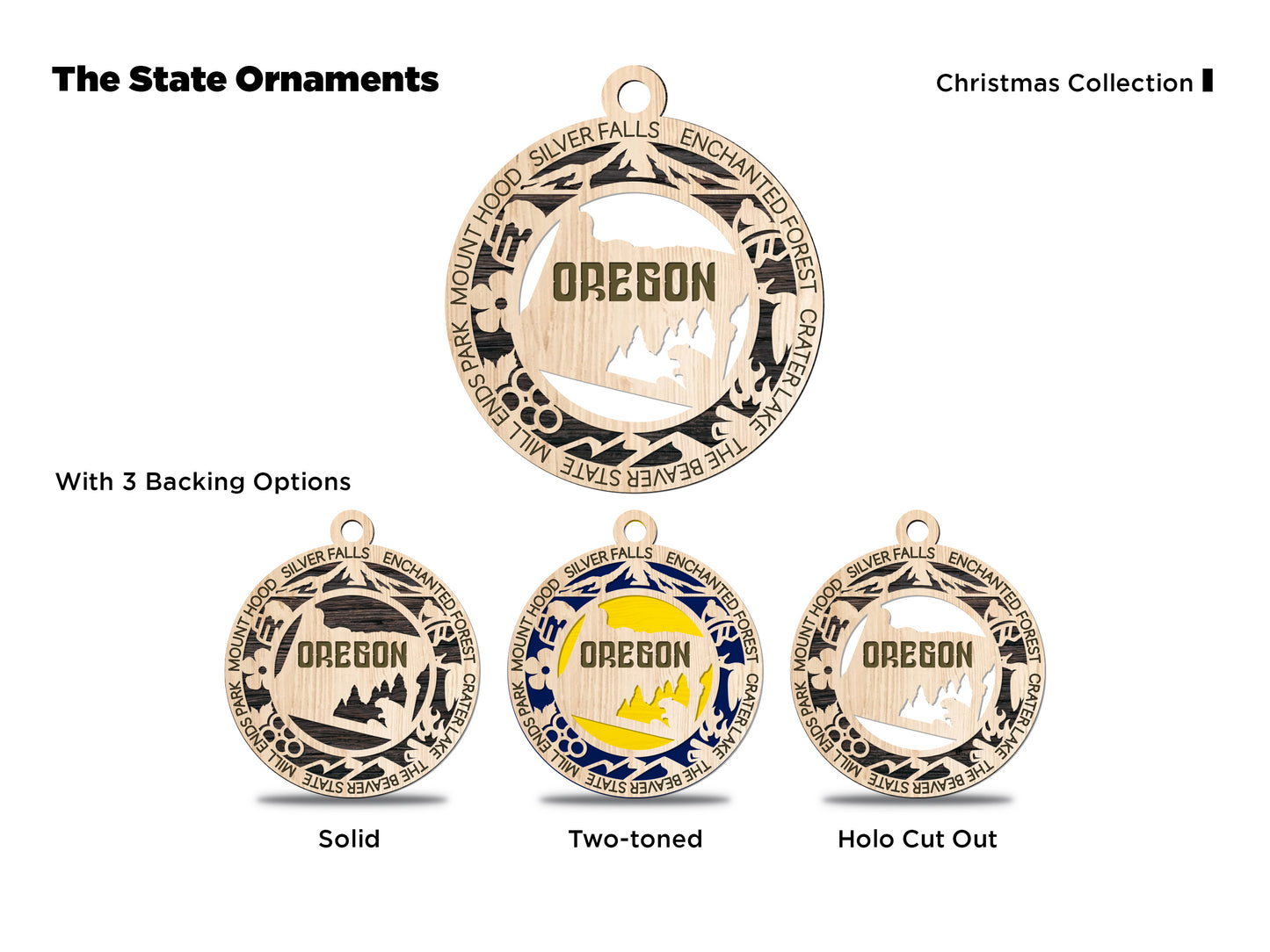 Oregon Ornament