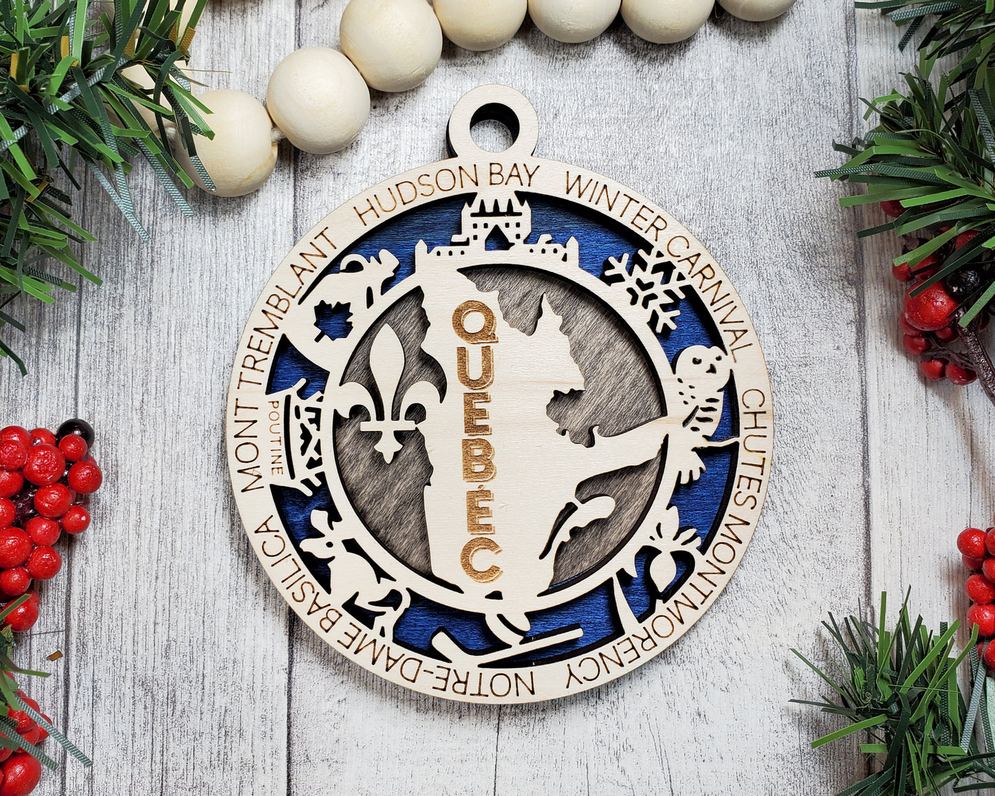 Quebec Ornament