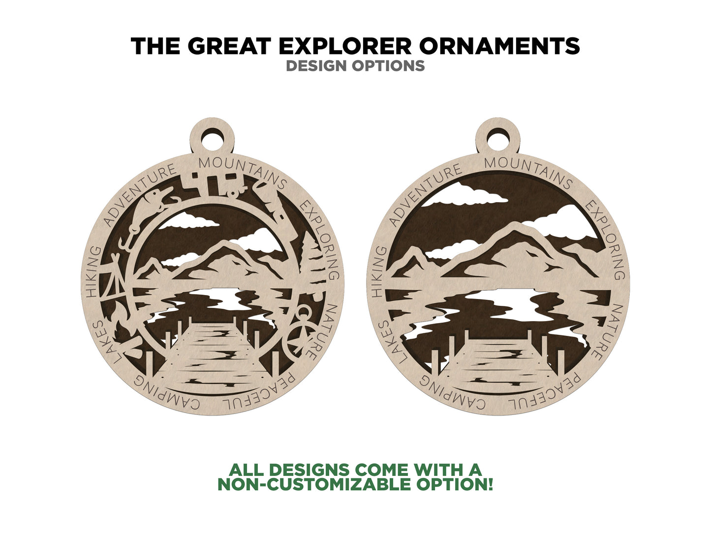 Great Outdoors Ornaments