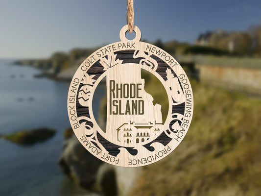 Rhode Island Ornament