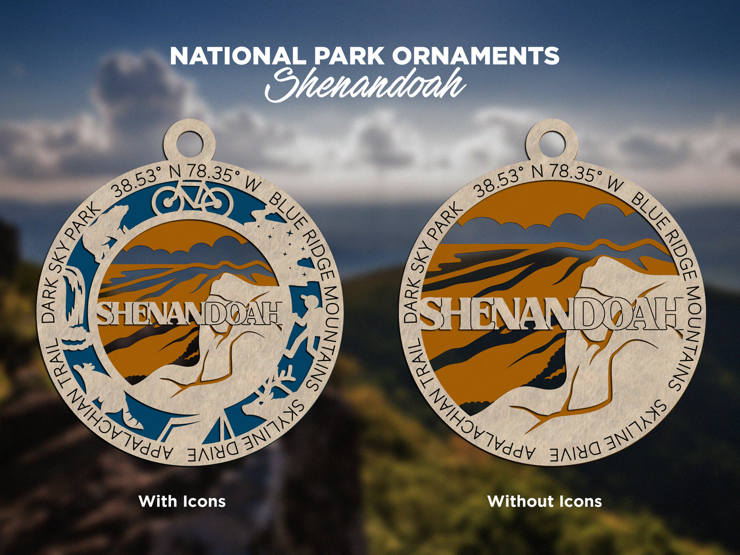 Shenandoah National Park Ornament