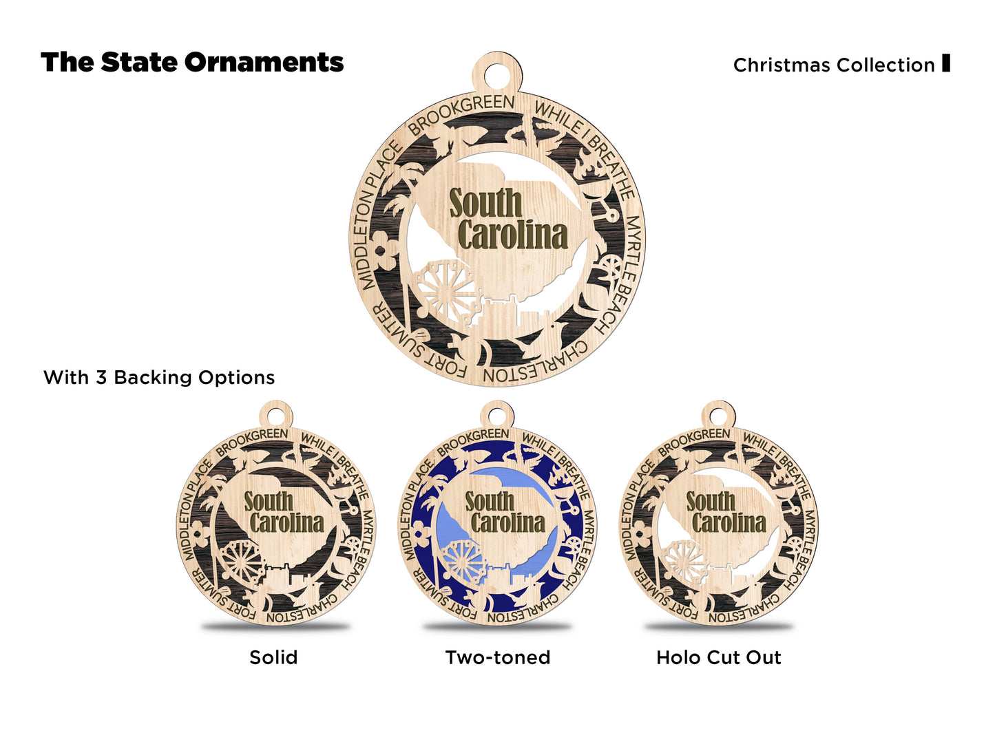 South Carolina Ornament